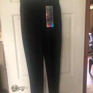 Coco + Carmen Black Leggings Full-Length Solid